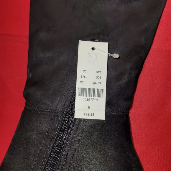 NY&Co Embellished-Heel Tall Boots (NWT) - Picture 3 of 5